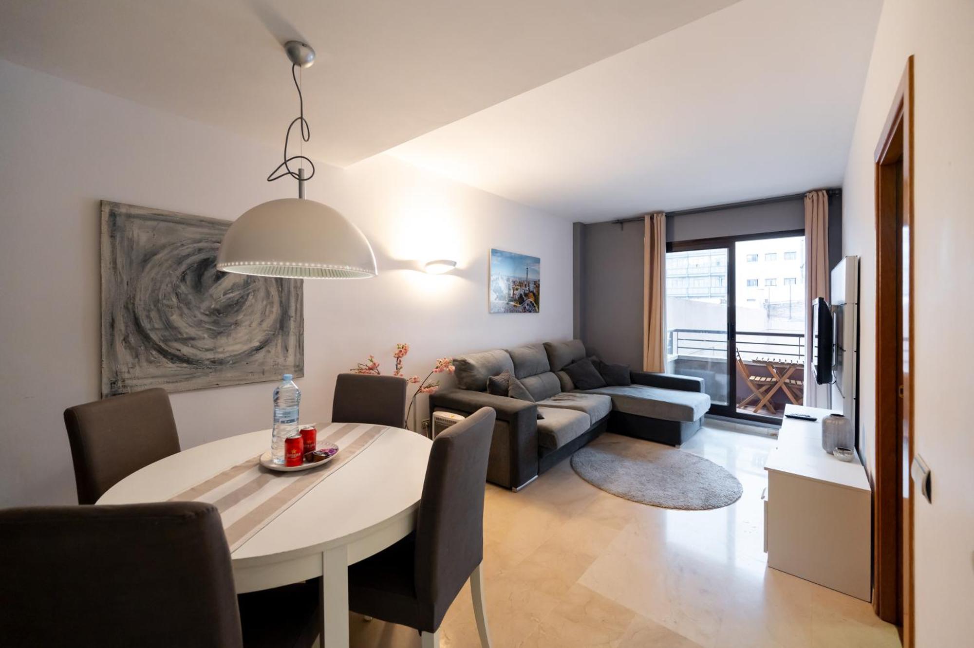 Comfy Downtown + Private Terrace Apartment Barcelona Bagian luar foto